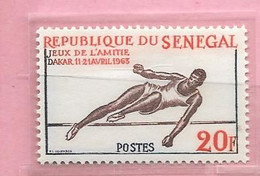 Y & T-n° 219 ** Saut En Hauteur  Superbe Sous Pochette Cote 0,75€ - Sénégal (1960-...)