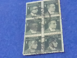 TÜRKİYE- 1930- 54-    1K    BİRİNCİ  ATATÜRK  DAMGALI - Used Stamps
