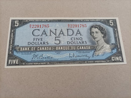 Billete De Canadá De 5 Dólares, Año 1954, UNC - Canada