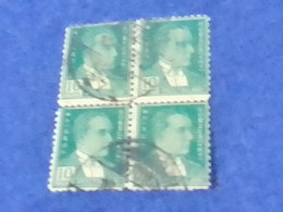 TÜRKİYE- 1930- 54-    10P    BİRİNCİ  ATATÜRK  DAMGALI - Used Stamps