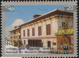 \Nepal 2013 National Art Museum Bhaktapur Stamp MNH - Népal