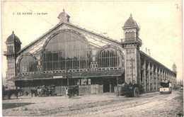 CPA  carte Postale France  Le Havre  La Gare  VM62247 - Station