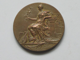 Médaille Académie De Musique - Calais 1895-1896  **** EN ACHAT IMMEDIAT **** - Professionnels / De Société