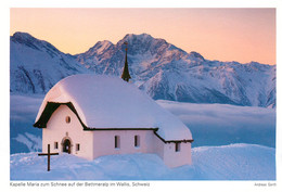 CPSM Kapelle Maria Zum Schnee Auf Der Bettmeralp Im Wallis-Format Spécial     L2016 - Bettmeralp