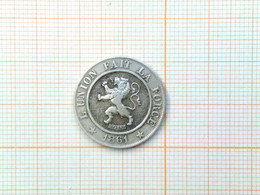 Belgique Léopold 1er 10 Centimes 1861 - 10 Cents