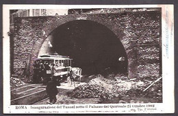 P297  - ROMA  - INAUGURAZIONE DEL TUNNEL - Transports