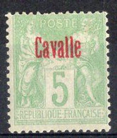 Cavalle Timbre-poste N°2  Neuf Charnière Cote : 25€00 - Nuovi