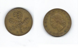 Rep. Italiana - L. 20 Del 1958 - 20 Lire