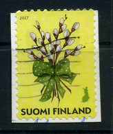 Finland 2017 - Used Stamp On Paper. Pussy Willow Buds. - Oblitérés