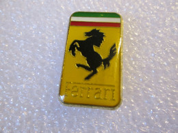 PIN'S    LOGO  FERRARI   27x15mm - Ferrari