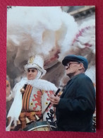 POSTAL POSTKARTE POST CARD CARTE POSTALE BELGIUM BELGIQUE BINCHE CARNAVAL CARNIVAL CARNEVALE TAMBOR..TAMBOURINER..BELGIE - Binche