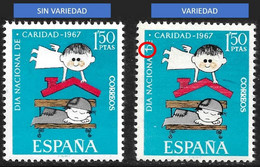 PRO CARITAS - AÑO 1967 - Nº EDIFIL 1801itc - VARIEDAD - Plaatfouten & Curiosa