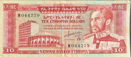 Ethiopia 10 Dollars, P-27 (1966) - Very Fine Plus - Ethiopia