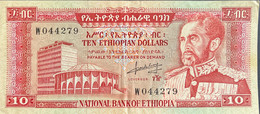 Ethiopia 10 Dollars, P-27 (1966) - Very Fine Plus - Etiopia
