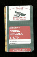 Biglietto Autobus Italia - AIR Extraurbano AIR E NA6  Da Euro 4.70 - Europa