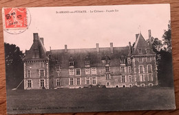 CPA SAINT AMAND EN PUISAYE 58 Le Château, Façade Est - Saint-Amand-en-Puisaye