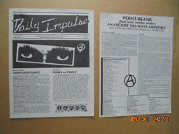 San Diego's Daily Impulse : A Bi-monthly Anti-Authoritarian NewsJournal Vol.1, No.1  (April - May 1985) Anarchist - Novità/ Affari In Corso