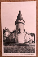 CPA BAZOCHES DU MORVAN 58 Château Du Maréchal De Vauban - Bazoches
