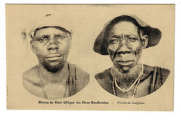 Conge Belge Mission Du Shiré (Afrique) Des Pères Montfortains  Vieillards Indigènes - Congo Belge