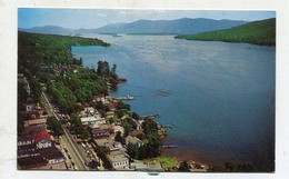 AK 108093 USA - Lake Geoge & Village Of Lake George - Adirondack