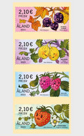 FINLAND 2023 Garden Berries ,Fruit,Food,Gardening,Nature, Enviropnment,Ecosystem,Set Of 4v MNH (**) - Unused Stamps