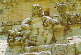 Honduras - Ruinas De Copan , Dios IK , Escultura Del Templo - Honduras