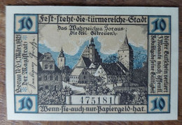 Poland Żary - Germany Sorau Notgeld 10 Pf 1921 UNC - Pologne