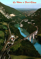 16862 Le Défilé De FORT L' ECLUSE Le Rhône Et Le Viaduc De Longeray     ( 2 Scans) 01 Ain - Ohne Zuordnung