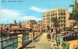 Malte Malta Valletta La Valette The Strand Sliema - Malte