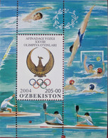 Uzbekistan 2004 Summer Olympic Games  Athens   S/S MNH - Summer 2004: Athens