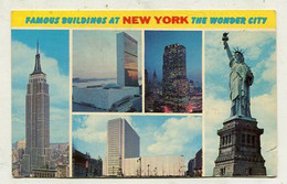 AK 108141 USA - New York City - Mehransichten, Panoramakarten