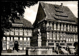 ÄLTERE POSTKARTE EINBECK BRODHAUS UND RATS-APOTHEKE VOLKSWAGEN VW KÄFER AUTO AUTOS Ansichtskarte AK Cpa Postcard - Einbeck