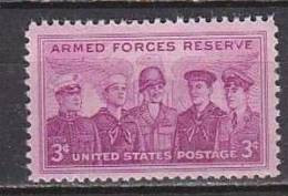 H1288 - ETATS UNIS UNITED STATES Yv N°594 * FORCES ARMEES - Unused Stamps