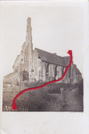 WOUMEN Diksmuide Kirche Duitse Fotokaart 1° W.O. - Diksmuide