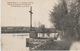 (61) SOLIGNY LA TRAPPE . Monastère De La Grande Trappe . L'Etang De Chaumont (12 Ha) Et L'Orphelinat Vu Du Nord - Andere & Zonder Classificatie