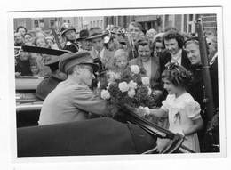 51149  Eupen  Visite  Du  Roi      Gendarme  Carte  Photo - Eupen