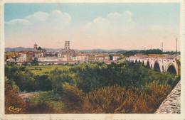 France Postcard Pont-Saint-Esprit (Gard) Vue Generale - Pont-Saint-Esprit