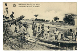 Congo Belge  Enfants De La Mission De Bondo - Belgisch-Congo
