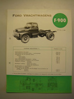 Ford  Vrachtwagens F 900   /     FORD MOTOR COMPANY ( Belgium) - Camiones