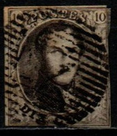 BELGIQUE 1849-50 O - 1849-1850 Medallions (3/5)