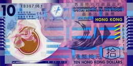 HONG KONG 10 DOLLARS 2014 P 401c UNC SC NUEVO - Hongkong