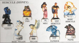 Fève Porcelaine En Pied  : HERCULE  : Série De 9 Fèves : ARGUYDAL 1998 - Disney