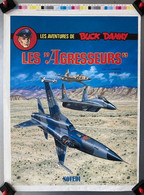 Affichette "Buck Danny  - 44. Les "Agresseurs" - Bergèse - Buck Danny