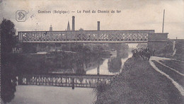 COMINES SD-carte Le Pont Du Chemin De Fer Carte Allemande - Komen-Waasten