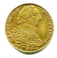 1788.ESPAÑA.MONEDA .CARLOS III-4 ESCUDOS DE ORO (13,46 GR).MADRID.EBC+ - Münzen Der Provinzen