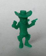 TRES RARE FIGURINE LUCKY LUKE - PIRATE RES PLASTIC - WILLIAM DALTON VERT Pas DUNKIN - Altri & Non Classificati