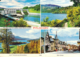 Pitlochry Multiview. Dam And Fish Ladder, Hydro Electric Scheme - Inverness-shire