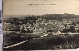 Cpa, 95 Avernes Vue Générale, Imp L'Hoste, Non écrite - Avernes