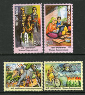 INDIA 2015 Women Empowerment 4v Stamp Set MNH P.O Fresh & Fine - Andere & Zonder Classificatie