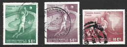 CHILI. N°296 + PA 210-1 Oblitérés De 1962. Chili'62. - 1962 – Chili